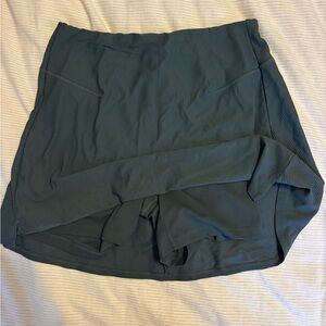 Old Navy Teal Ribbed Mini Skort